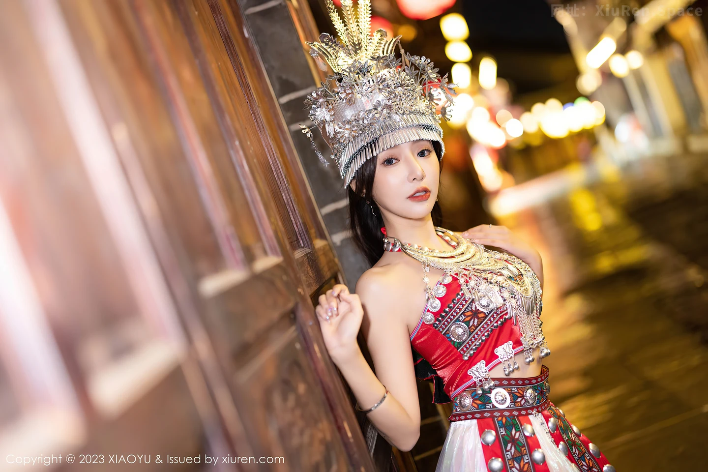 图片[6]-[XiaoYu画语界]Vol.1091 女神王馨瑶yanni性感黑色薄纱服配开档黑丝秀曼妙身姿诱惑写真82P-秀人网官方网站